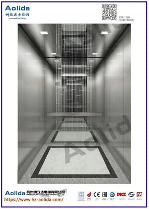 Elevator Teithwyr Ystafell Peiriant Gyda Safonau Diwydiant